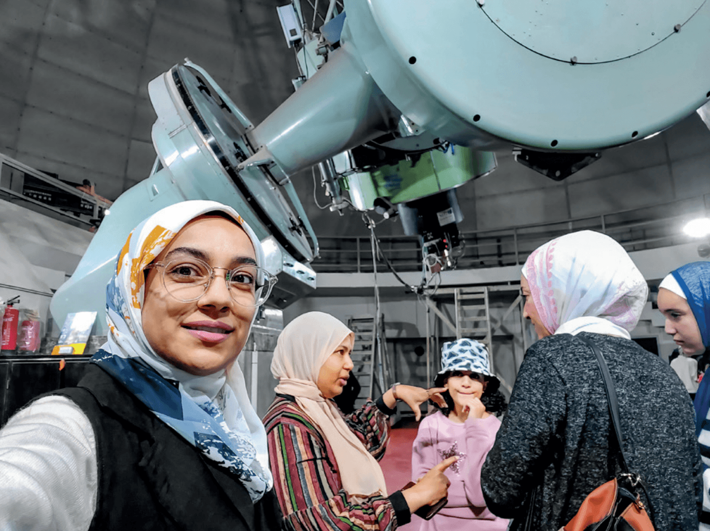 Students join the Kottamai Observatory staff for two open days organised in the context of NameExoWorlds 2022 on 18 and 19 November 2022, in Cairo, Egypt.